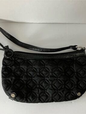 Vera Bradley Black Quilted Shoulder Bag